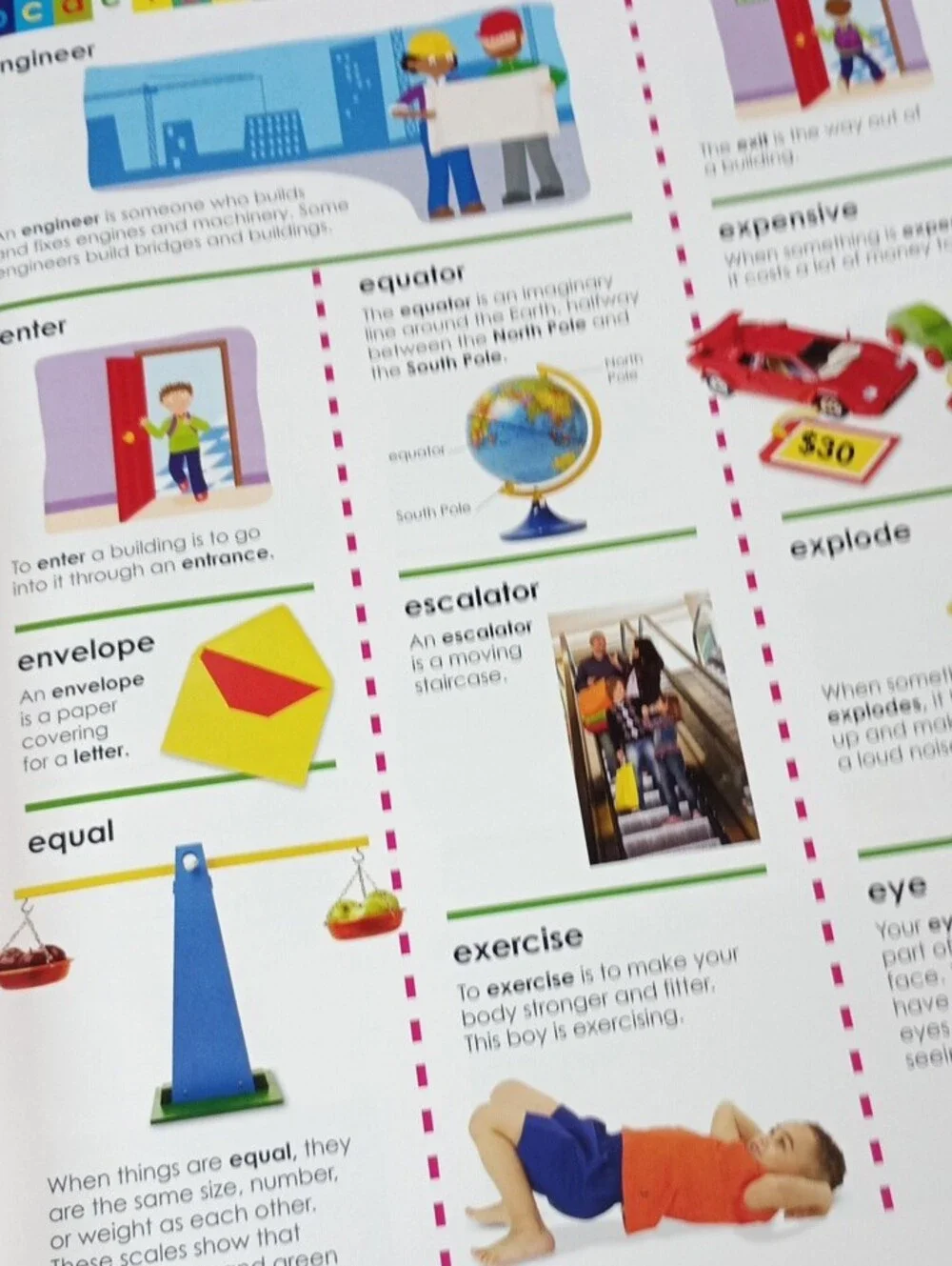 My First Dictionary - Colorful Kids Picture Dictionary